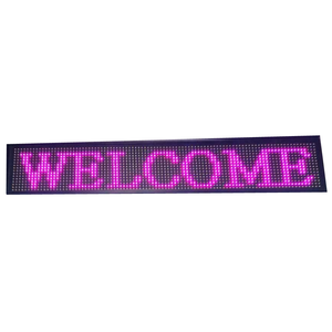 P10 100x20cm Programmable Electronic <strong>LED</strong> Scrolling Moving <strong>Message</strong> <strong>Sign</strong> for Shop Window