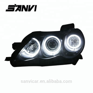 Araba aksesuarları farlar meclisi fit Toyota Reiz Mark X 2005 2006 2007 2008 2009 için ışık kaynağı ile ve Q5 projektör lens - Product Image 2