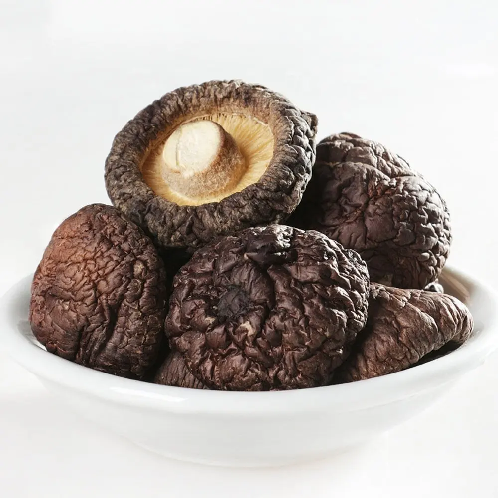 Caliente en China 500g precios de setas shiitake secas raro comestible tallo de setas shiitake secas al Mushroom3-4cm para restaurante