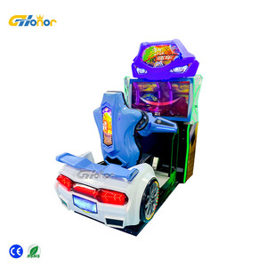 Simulador de conducción de carreras de venta directa de fábrica, máquina de simulación de juego de carreras interactivo para dos personas con múltiples opciones - Product Image 1