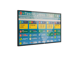 <strong>Bus</strong> Arrival <strong>Display</strong> 55 Inch IPS Outdoor IP67 Waterproof <strong>LCD</strong> Panel 4000Nitts <strong>Bus</strong> Information Kiosk <strong>LCD</strong> <strong>Display</strong> Digital Signage - Product Image 2