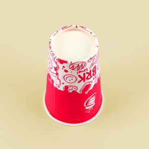 免费样品定制设计的纸杯，带环保盖子，用于可持续饮料供应 - Product Image 4