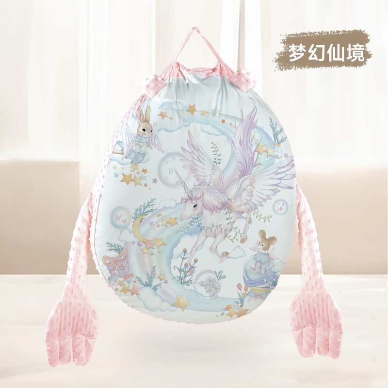 Dream wonderland-doudou velvet cotton double-sided-music beat