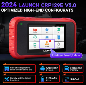 2024発売X431CRP129E2.0 Creader 129xCrp129xobdiiコードリーダー診断スキャンツールすべての車の障害コードリーダー - Product Image 4