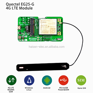 HAISEN Globale band 4G LTE WCDMA GSM GPRS Quectel Modul EG25-G für Raspberry Pi Android Linux Windows expansion EG25-G