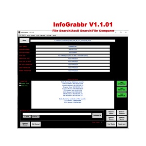 Software de prueba de archivos e información InfoGrabbr para archivos de reasignación eliminar letras/números/caracteres especiales/espacios/búsqueda automática de palabras