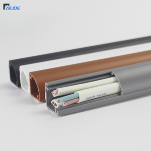 PVC üçgen su geçirmez toz geçirmez elektrik kablosu kanal kanal ağ kablosu kanal - Product Image 4