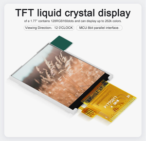 Polcd 1,77 "TFT-Bildschirm 128x160 Auflösung ST7735S Treiber-IC-MCU-Schnitts telle 1,77-Zoll-TFT-LCD-Anzeigemodul - Product Image 3