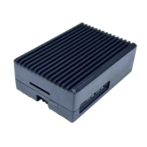 Carcasa de aleación de aluminio Raspberry Pi 5 Pilar de refrigeración incorporado