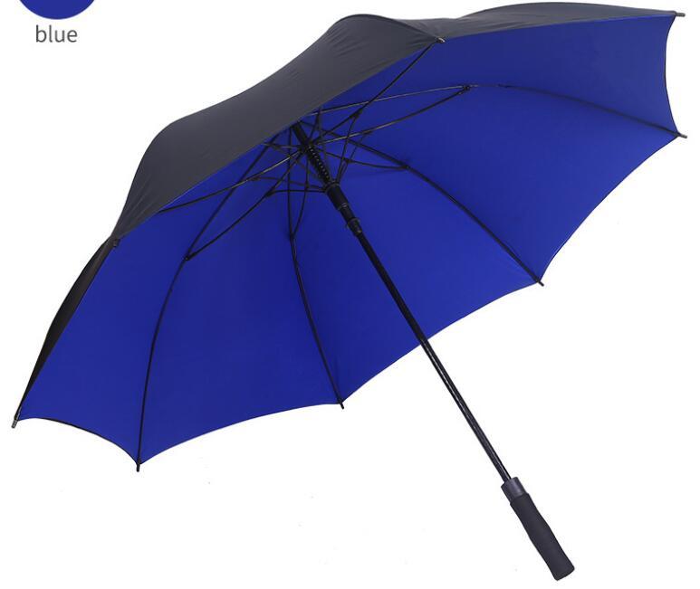 Nero fuori, blu dentro.