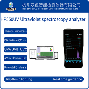 High Quality Wireless Smart <strong>UVA</strong> UVB UVC HP350UV Portable UV Spectrometer Meter - Product Image 4