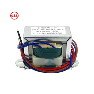 Einphasige 240-V-AC/24-VAC-Trockentransformator-Kupferspule mit 60-Hz-Frequenz-UL-zugelassener Mehrfach ausgangs optionen - Product Image 1