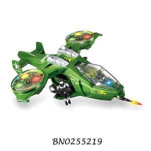 ไฟฟ้านักรบของเล่นเด็กเครื่องบินของเล่นหมุน3D แสง - Product Image 4