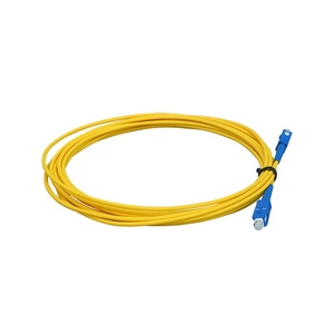 Cable de conexión de fibra óptica HSGQ SC Apc monomodo Simplex 3,0 5M para transmisión de datos