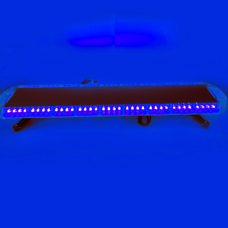 PC clair + LED bleue