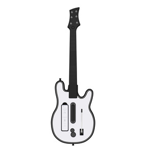 <strong>New</strong> for <strong>WII</strong> Console Wireless Game Guitar Controller Rock Band Game with Colorful RGB Lights - Product Image 1