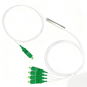 Plc 1x4 מיקרו מפצל אופטי מיקרו, sc/apc 1x4 מיני צינור חשוף סיבים - Product Image 2