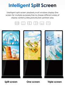INGSCREEN uso interno Android 43 49 55 pollici LCD pubblicità chiosco interattivo Touch Screen piano in piedi rete Digital Signage - Product Image 4