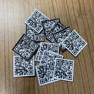衣料品ブランドのQRコード織りラベル工場カスタマイズ - Product Image 3