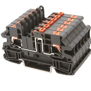 <strong>Push</strong> in <strong>Terminal</strong> Wire Connector Combined <strong>Push</strong> in <strong>Spring</strong> Quick Wiring Din Rail <strong>Terminal</strong> <strong>Block</strong> - Product Image 4