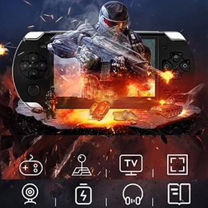 X6 אמיתי 8GB HD 4.3 אינץ מובנה קלאסי משחק כף יד משחק קונסולת MP3 MP4 MP5 מצלמה מיני נייד כף יד משחק קונסולת X6