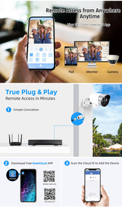 8CH Wired 5.0MP POE <strong>IP</strong> Cameras and 8CH POE NVR , With 2TB HDD for 24-7 Recording,Home <strong>Security</strong> Camera <strong>System</strong>,
