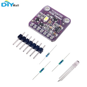 TCS34725 Digital RGB Color Módulo de Sensor con filtro IR RGB LED resistencias para Arduino