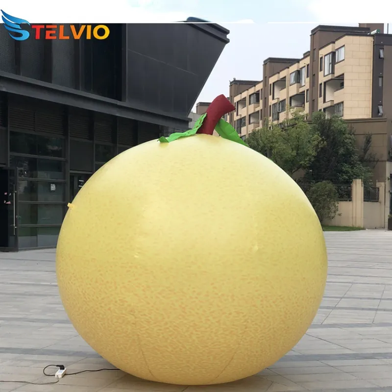 Kunden spezifische aufblasbare Frucht ballon Werbung aufblasbare Grapefruit aufblasbare Frucht Modell zum Verkauf