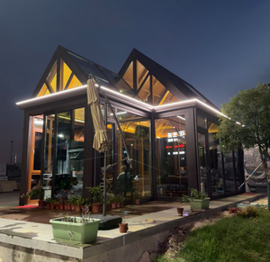 <span class=keywords><strong>2025</strong></span> bán buôn sunroom thương mại solarium nhôm ngoài trời sunroom nhôm cho biệt thự - Product Image 1