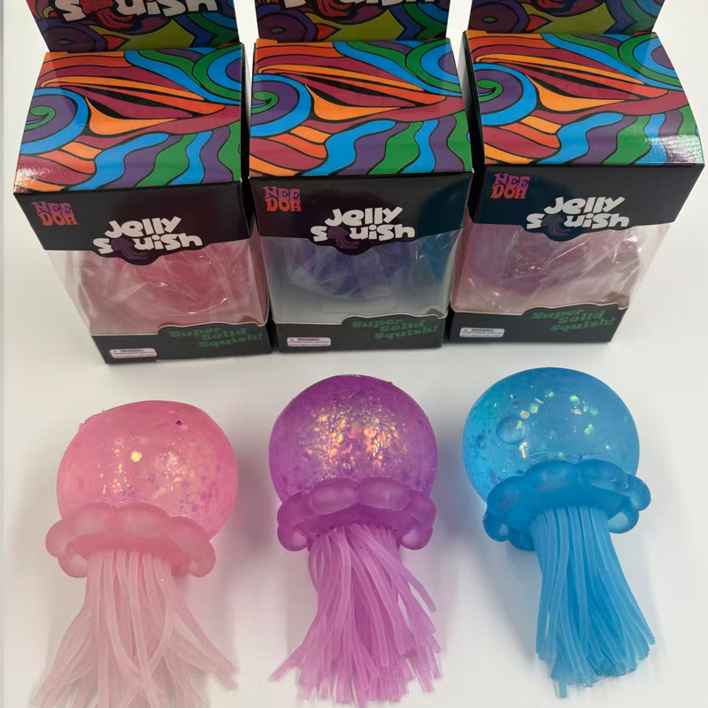 Gold powder maltose jellyfish