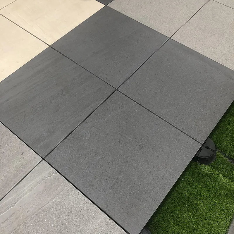 2cm Black Porcelain tiles 600x600x20mm for outdoor use paver tiles outdoor