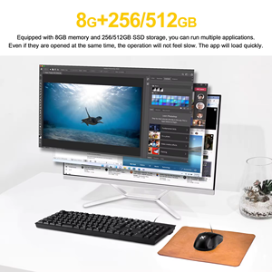 High Quality 21.5'' 23.8&quot; 24'' All in One PC Intel Core I7/i5/I3 J4125 N5095 <strong>Processor</strong> Gaming All in One <strong>Desktop</strong> <strong>Computer</strong> - Product Image 6