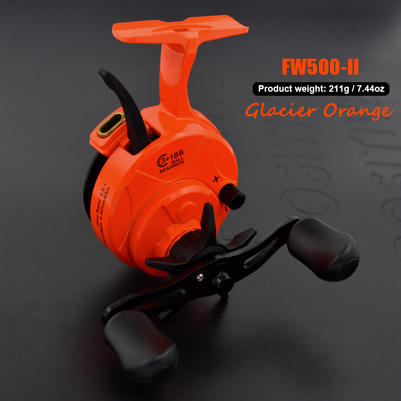 FW500II-Glacier Orange-Right Hand Wheel
