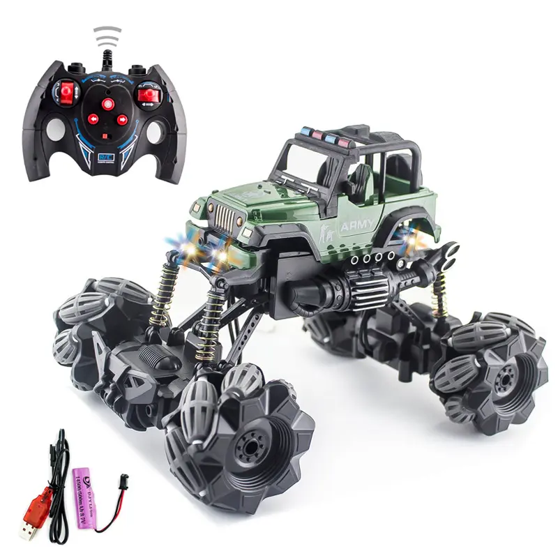 Nuove auto rc toys 4WD Dual motors rock plastic high speed remote control car tutti i terreni giocattolo elettrico off road rc trucks boys