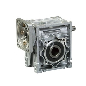 Nuevo diseño de doble entrada eje de salida cuadrado Nema brida paso a paso Servo DC BLDC Motor gusano precio personalizado caja de cambios - Product Image 1