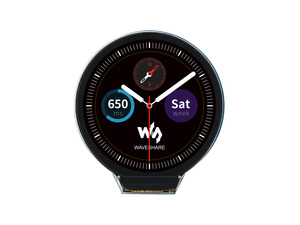 RP2040-LCD-1.28 Round Display LCD Screen Based on <strong>Raspberry</strong> <strong>Pi</strong> RP2040 Accelerometer And Gyroscope <strong>Sensor</strong> 264KB USB Type-C - Product Image 3