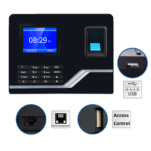 Máquina de reloj de tiempo de huellas dactilares TCP IP inteligente con pantalla HD para el seguimiento de asistencia de empleados - Product Image 4