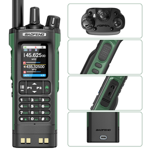 BAOFENG UV-32 GPS Walkie Talkie 10W APP di riduzione del rumore programmazione Air Band 1000CH a lungo raggio radioamatore caccia sci - Product Image 4