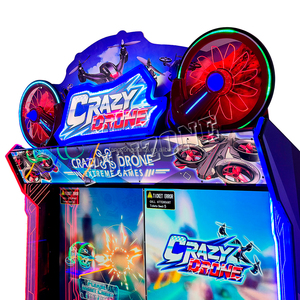 Video Arcade yarış oyunları uçuş oyunları çılgın Drone 65 inç ekran simülatörü arabalar sürüş oyun makinesi için eğlence merkezi - Product Image 6