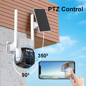 Rscamtom pannello solare esterno PTZ telecamera di sorveglianza 6MP 10X Zoom Auto Tracking App di controllo riproduzione Video prezzo della fotocamera solare - Product Image 5