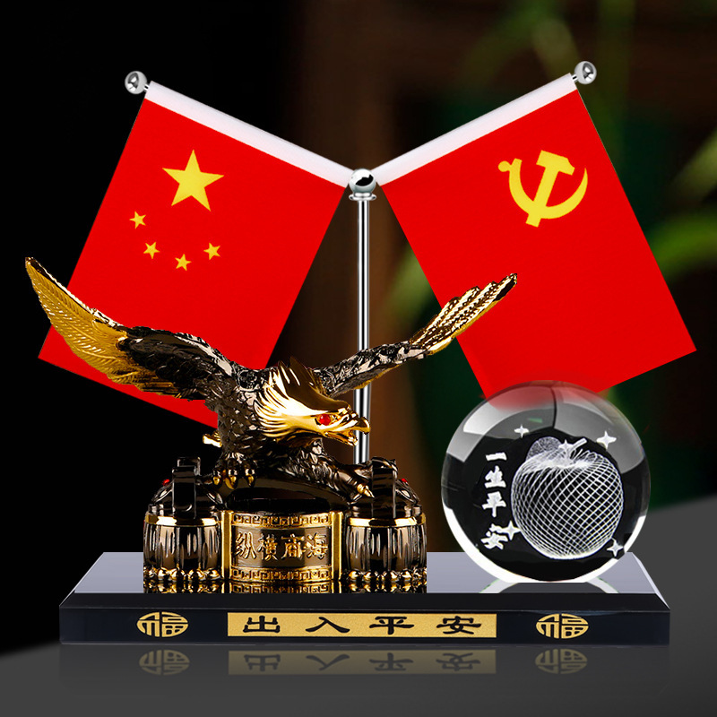 Faucon noir + boule lumineuse vie sûre