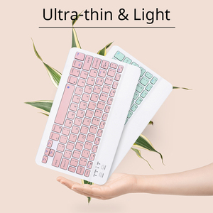 Teclado inalámbrico personalizado, Combo de teclado portátil con ratón BT para teléfono y ordenador, oem - Product Image 2
