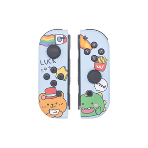 NDS JoyConコントローラーゲーム修理部品用NintendoSwitch ABSプラスチック保護シェル用の新しいリリースのカスタム恐竜ケース - Product Image 2