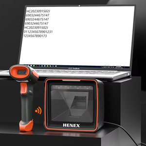 タブレットPC用2D USBワイヤードデスクトップバーコードスキャナーCCDバーコードリーダーAndroid & IOS 1Dスキャン要素タイプ - Product Image 1