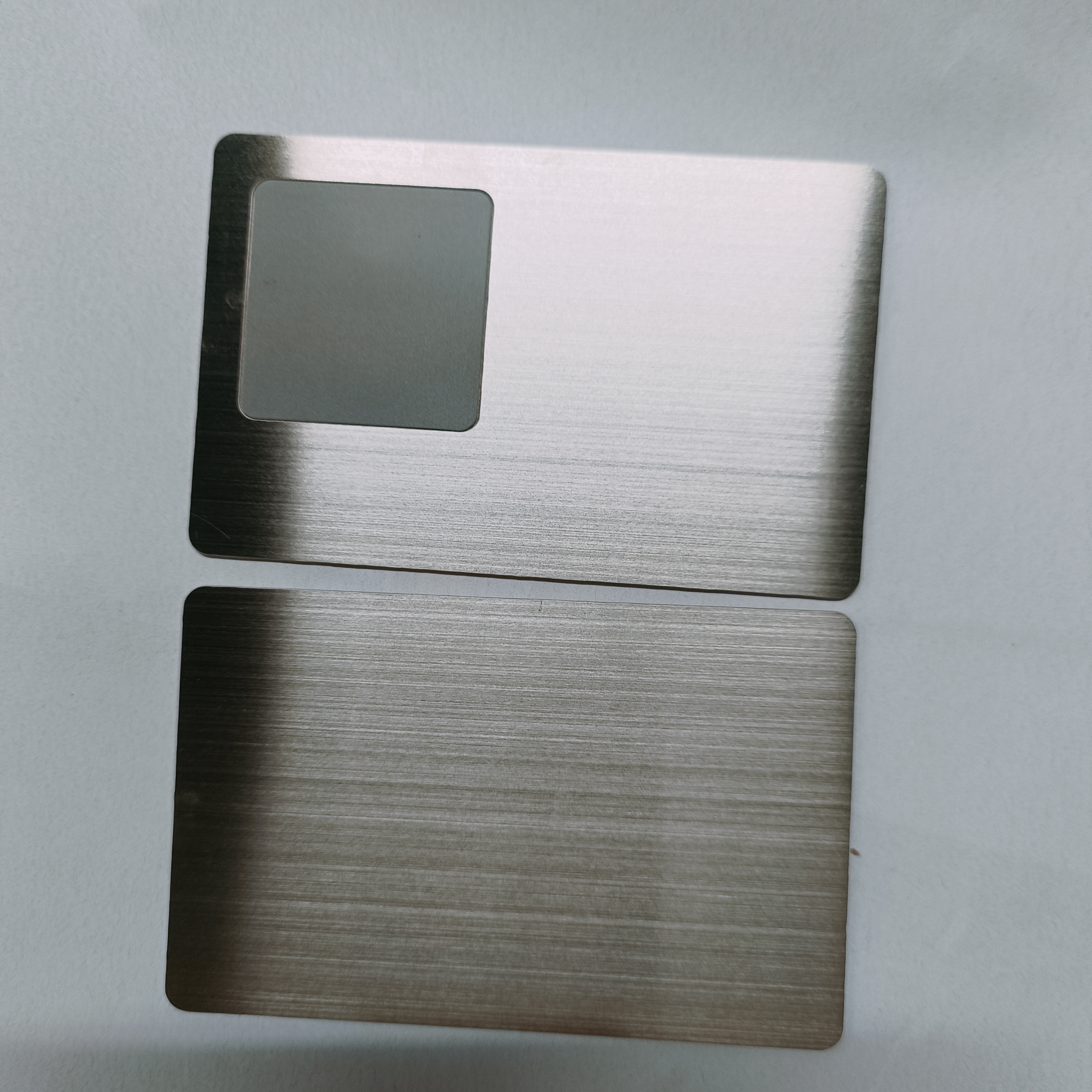 silver with retangle