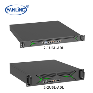 2U Rack Firewall Server 6 RJ45 <strong>Lan</strong> Port <strong>2</strong> Groups Bypass Industrial Computer for Database