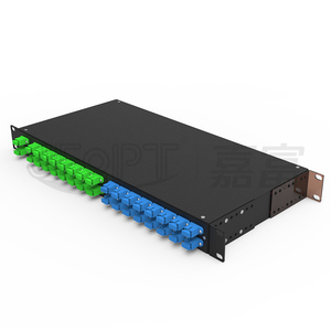 1U 19 Inch ABS Box Type FTTH Fiber Distribution Terminal 1*16 1*32 <strong>Port</strong> PLC Splitter Rack Mounted Optical <strong>Patch</strong> <strong>Panel</strong> - Product Image 5