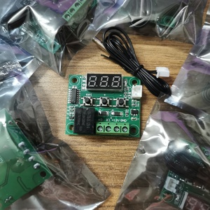 Termostato con pantalla digital LED de alta precisión, interruptor de control de temperatura DC 12V, controlador de temperatura W1209 - Product Image 5