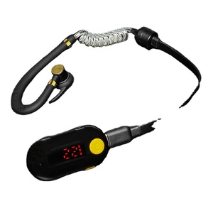 Dispositivi di comunicazione Wireless-0.5W Walkie Talkie, 25 canali, 400-480mhz, 1km Range, nero, 3.7V palmare UHF. Programmazione - Product Image 3