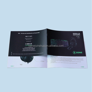 定制廉价软皮说明手册传单小册子书籍印刷 - Product Image 4